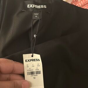 Express Black pencil skirt- NWT